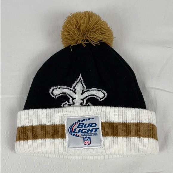 NFL New Orleans Saints Winter Hats x2 - Picture 2 of 3